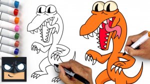 Как нарисовать МОНСТРА (БЕЗ ЛИШНИХ СЛОВ)