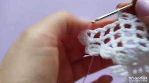 Косынка крючком | Простой МК