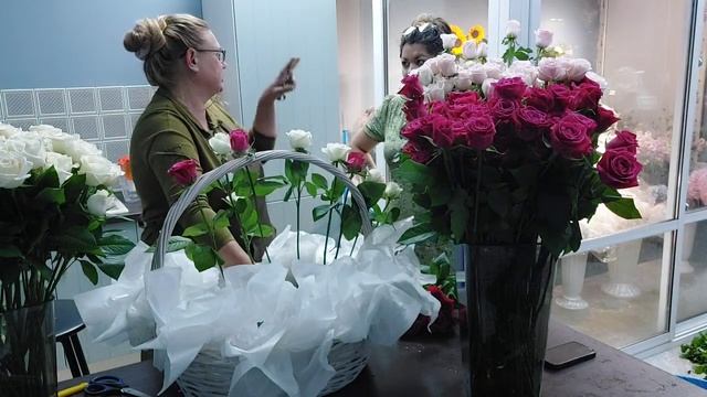 Работа флориста ❤ без прекрас, заказ оформлен в 20:30😭 ?