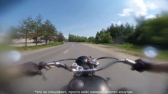 Прекрасный день чтоб прокатиться на ИЖ-е