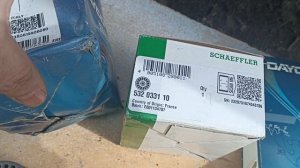 замена натяжителя и обводного ролика Пежо Партнёр