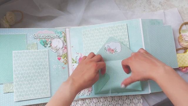 Детский альбом из цветочных коллекций "Улыбка весны","? смотреть онлайн