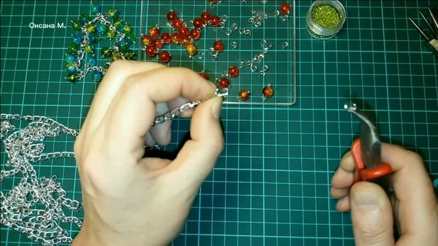 Браслет на цепочке. Мастер класс.mp4