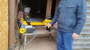 #ДровоколHÜTER HLS 5500 , доработки пока нет работки. Foot control.