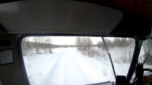 дорога с трёх разных ракурсов, вездеход гтт