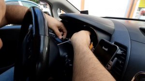 Как снять руль Киа Рио 3 /Kia Rio/Cerrato/Церато, снять подушку