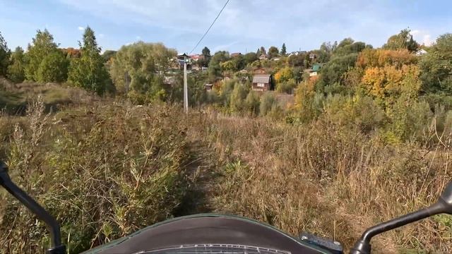 Прогулка на скутере до с Ключищи, Татарстан смотреть онлайн