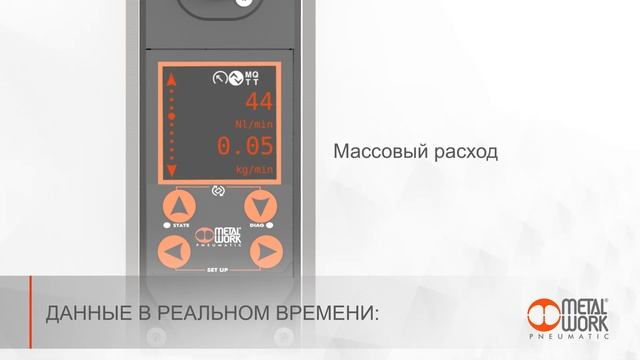 Metal Work Pneumatic - расходомер Series Flux 1 - 4 смотреть онлайн