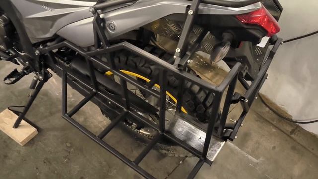 VOGE 300 Rally Cargo Management. Багажная система.