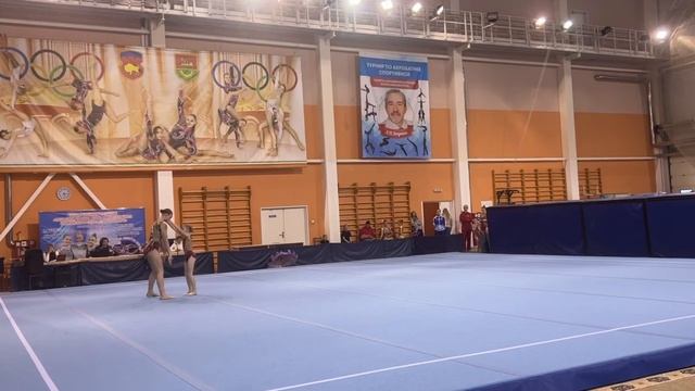 ЖП КМС, Ершова Алиса - Скрипниченко Елизавета, Темповое упражнение