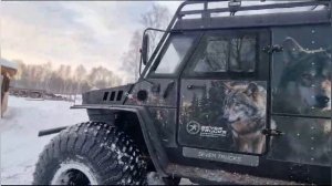 вездеход север отзыв  шины низкого давления