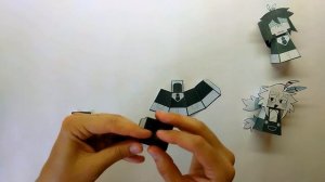 ЭББИ фигурка из бумаги Бумажное образование Мисс Цирк