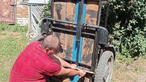 Самодельный прицеп для мотоцикла ИЖ Юпитер - Планета