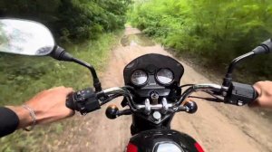 Bajaj Boxer 150 Enduro / Выезд на бездорожье / Испытание резины Ken