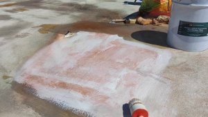 Гидроизоляция -локальный ремонт плоской кровли  #Проч?