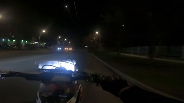 СТАНТ ПО ГОРОДУ НА ПИТБАЙКЕ! ВСТРЕТИЛ ДПС! Kayo TT140 #стант