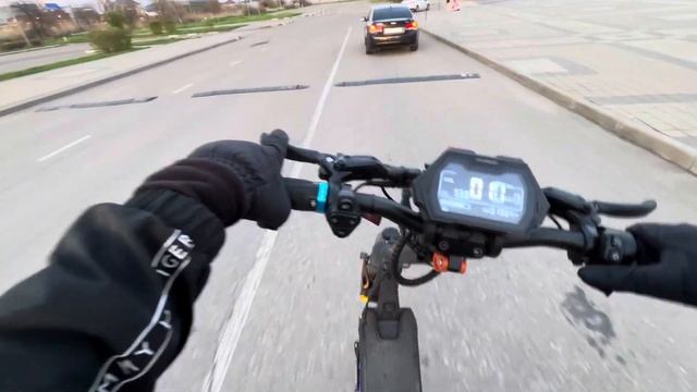 Стант на электросамокате/куго г2 про макс/новые покрыш смотреть онлайн