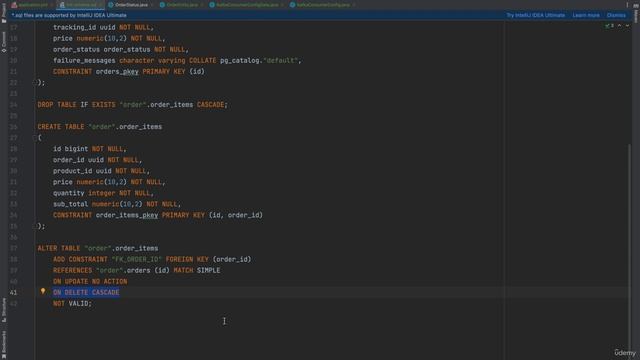 037 Container module Adding Order database schema file смотреть онлайн