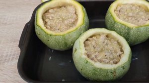 Кабачок «Мячик». Простой рецепт.