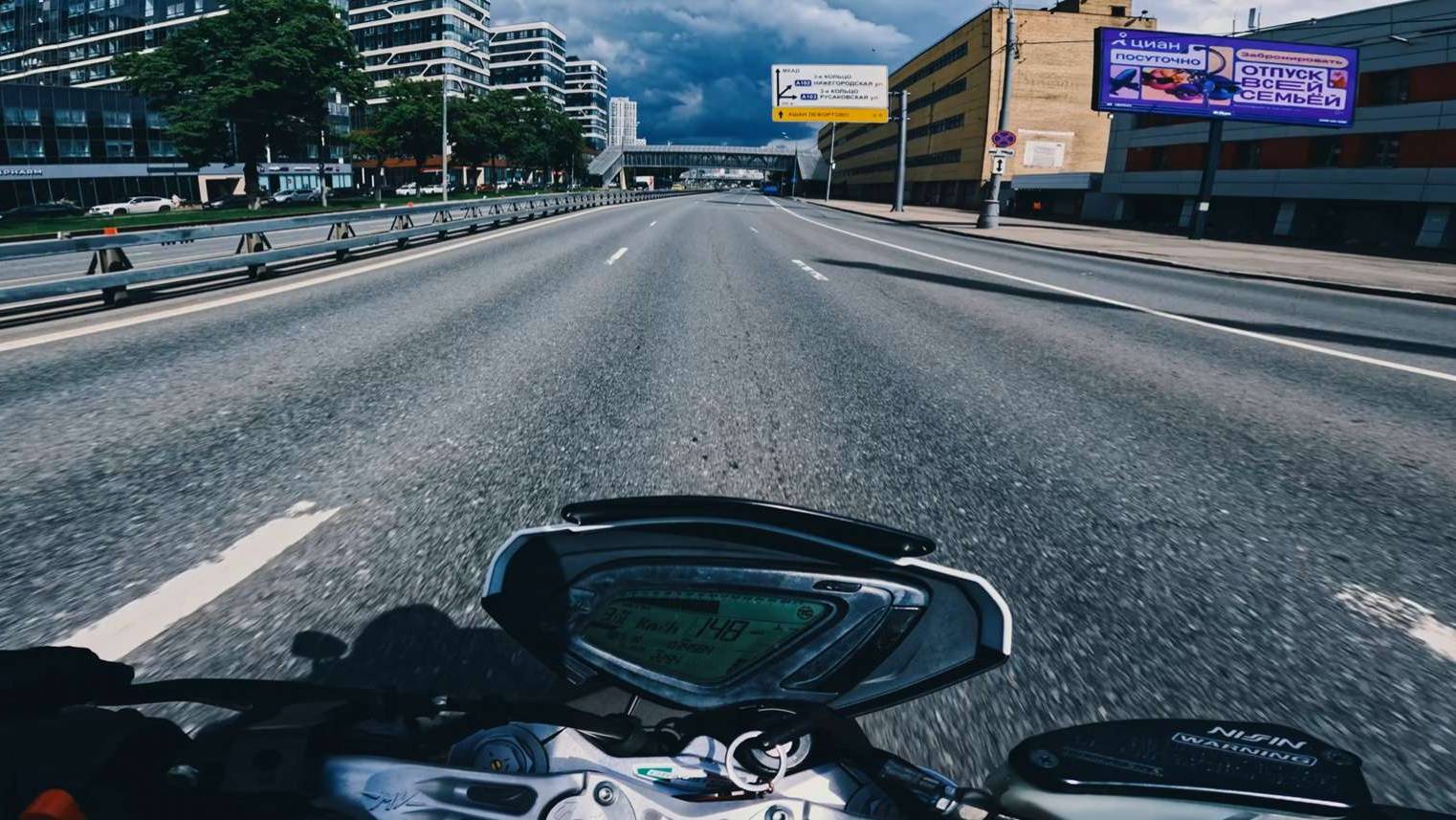 MV Agusta Dragster 800 Первый выезд в сезоне