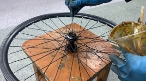 Перебор втулки переднего колеса велосипеда #ремонт_ве