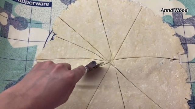 Творожные рогалики с вишней. Вкусно! Рецепт Anna Wood смотреть онлайн