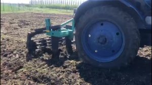 Работа чизеля с МТЗ 80. Самодельный качественный чизел?