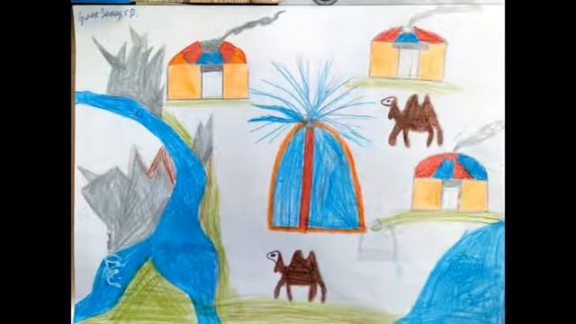 Фестиваль рисунков «Наурыз –көктем мейрамы»