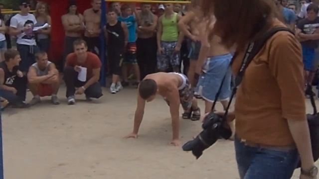 Выступление на соревнованиях по Street Workout(16/06/2012)[Kharkov]