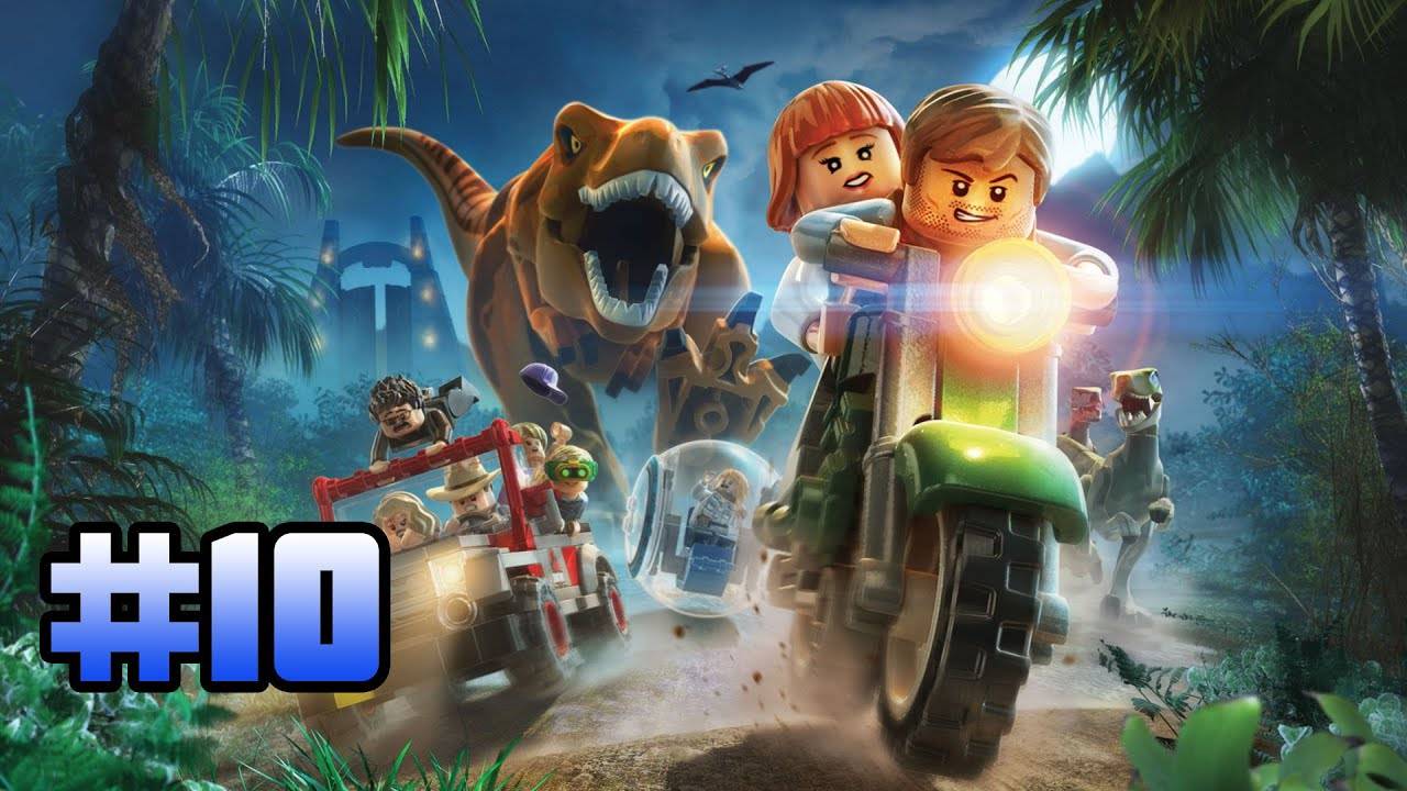 LEGO Jurassic World (PC)-Побег из парка #10.