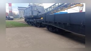 железнодорожный кран КДЭ 25