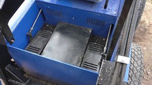 Самодельный  бортоповоротный погрузчик на вариаторе