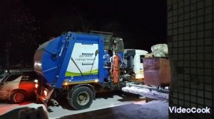 Мусоровоз KAMAZ САХ ДЕЛАЕМ ГОРОД ЧИЩЕ, к нам приехал новы