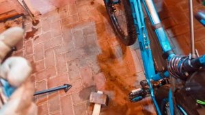 Разборка вилки Zoom HL 389 на Stels Adrenalin