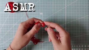 [ASMR] Вязание крючком. Канва