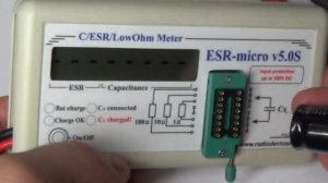 ESR micro измерение емкости