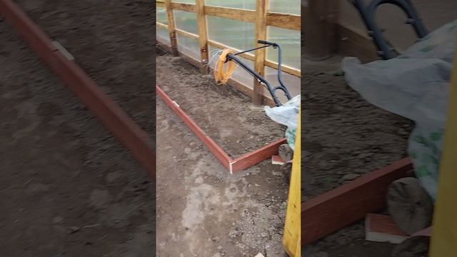 теплицы своими руками.доделал.