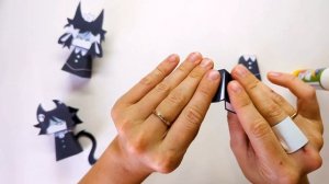 Лизи фигурка из бумаги Бумажное образование Мисс Цирк