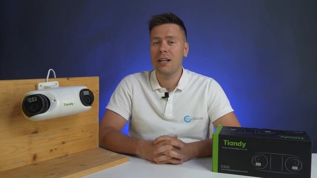 Сдвоенная Панорамная 180° IP камера Tiandy TC-C32RN с независим смотреть онлайн