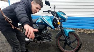 ПЕРВЫЙ ЗАПУСК ПОСЛЕ ЗИМЫ МОПЕДА MOTOLAND  АЛЬФА RF 11|СТАВИМ