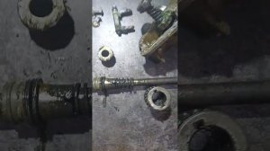 Ремонт редуктора газонокосилки,немного смекалки.