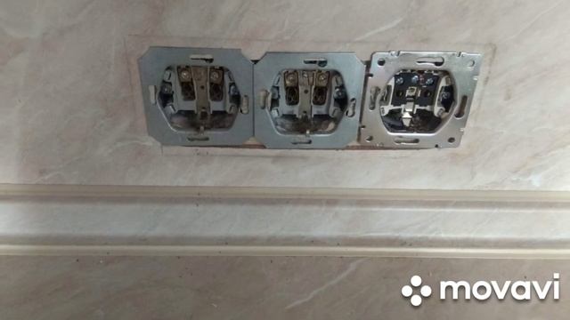 Замена розеток в квартире.