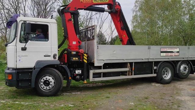 Ман МЕ 25280 кран маніпулятор Palfinger27002