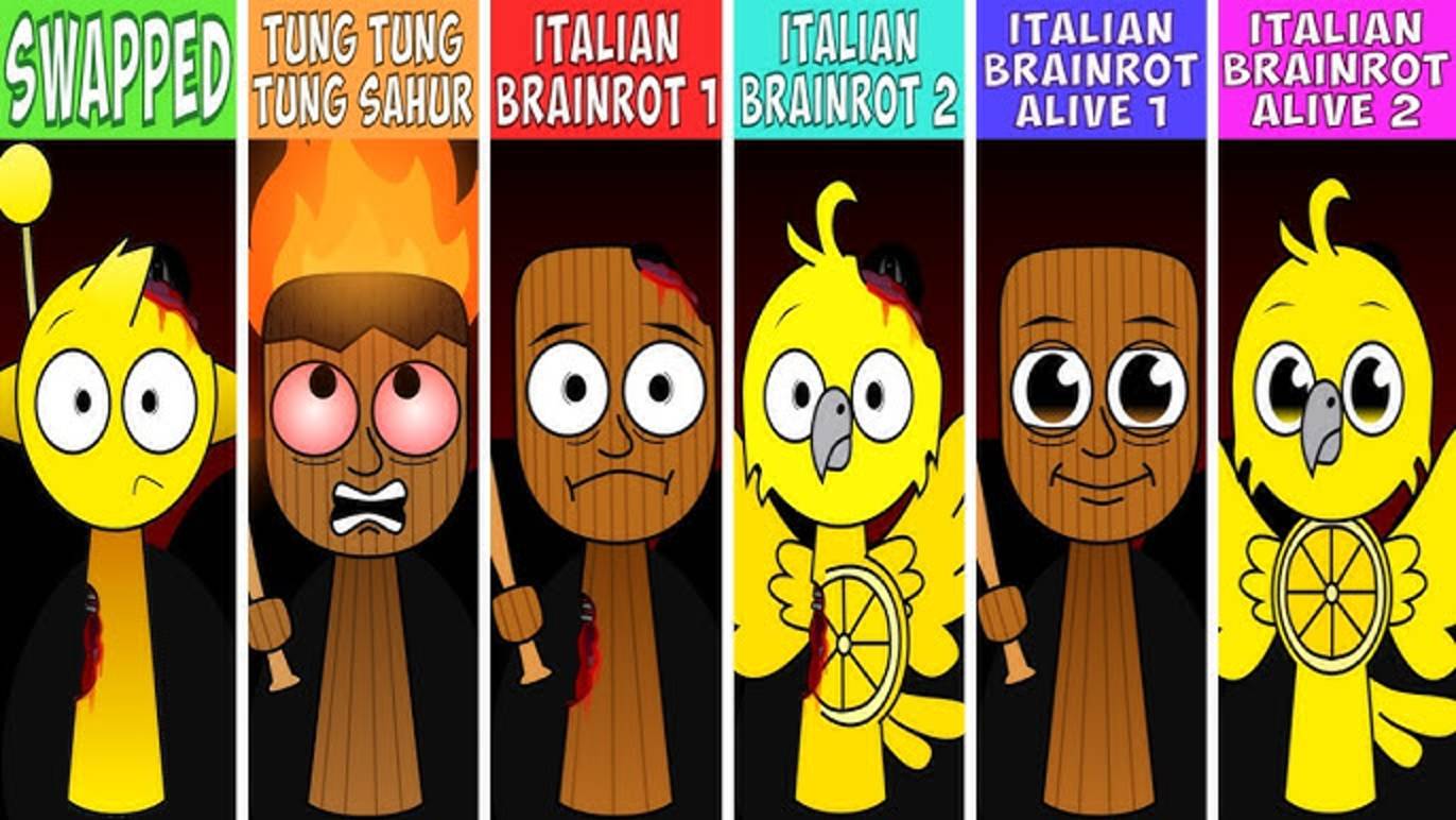 🇮🇹 ВСЕ ИТАЛЬЯНСКИЕ BRAINROT ПЕРСЫ из Sprunki?! 😵💫 ТЫ ЭТО ВИДЕЛ?! 💣 Incredibox Mods смотреть онлайн