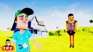 ШОУ ПРИВЕТ СОСЕД! КАРТИНА МАСЛОМ! ВАСИЛИЧ ОБОССАЛСЯ! HELLO NEIGHBOR ПРОХОДИМ МОД NEIGHBOR TAYNA!