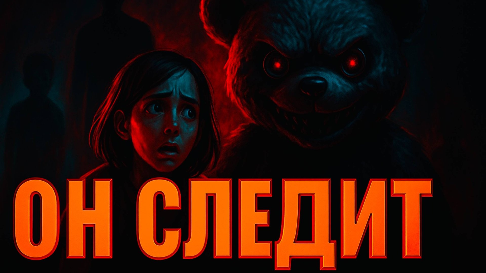 ОН СЛЕДИТ — страшная история про мишку