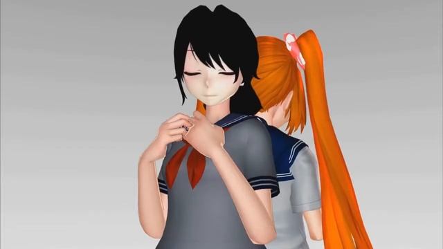 Аяно и Асана Юри Яндере симулятор