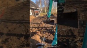 Мини экскаватор Rippa l330 небольшая планировка участка