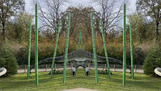 Парк динозавров и горячие источники