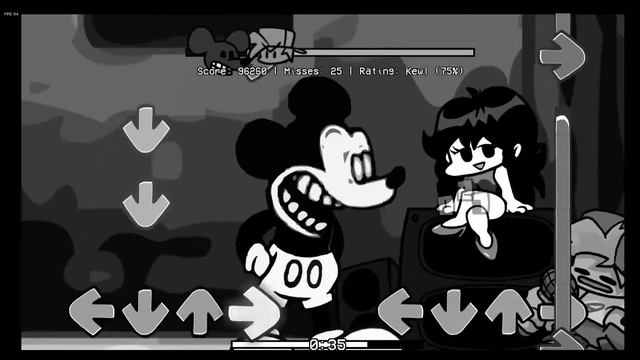 Прохожу мод на микки мауса. #fnf #mickeymouse